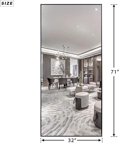 Miniatura 4 de ONXO - Espejo de suelo de longitud completa, espejo vestidor