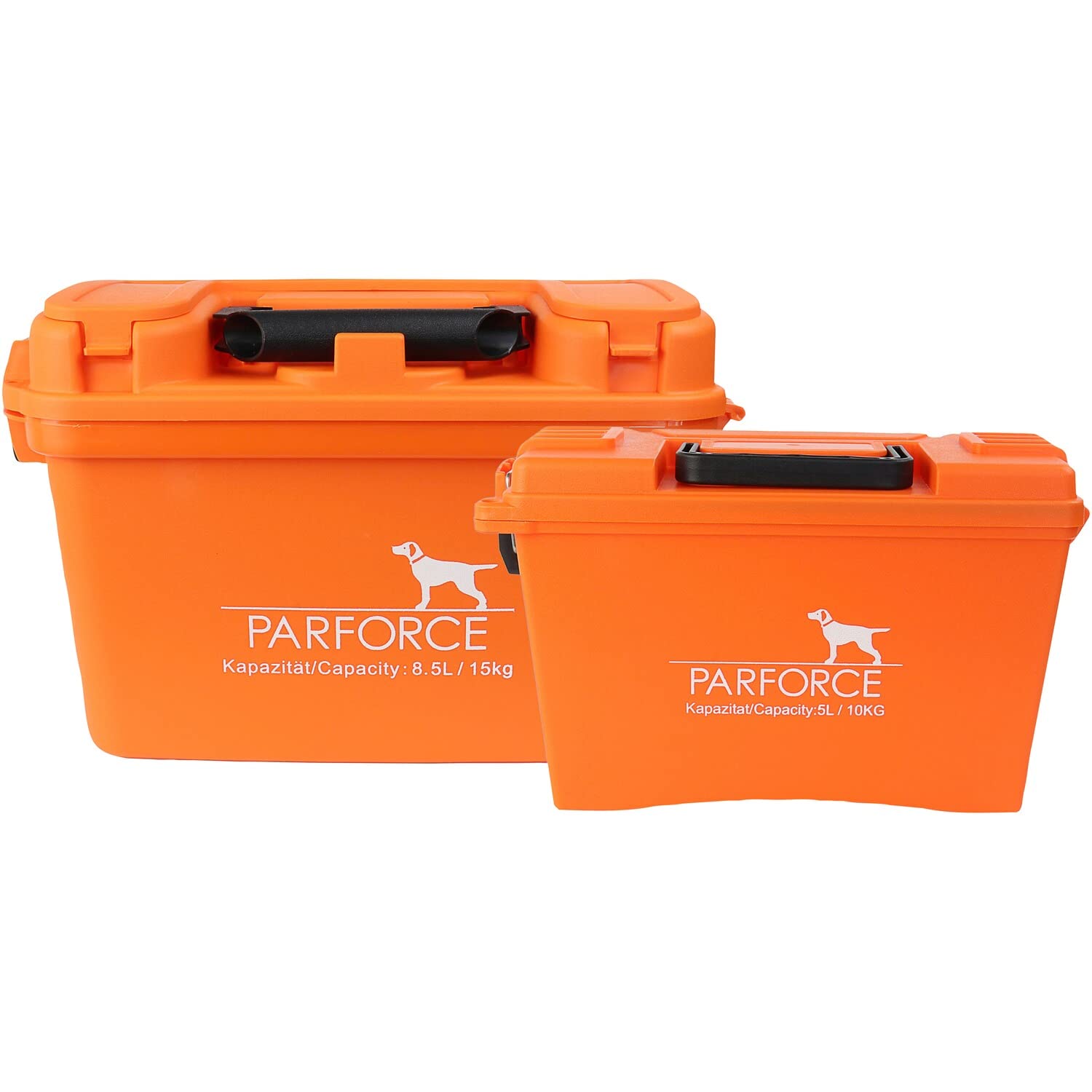 Parforce Transport- und Munitionsbox – 2er-Set Orange