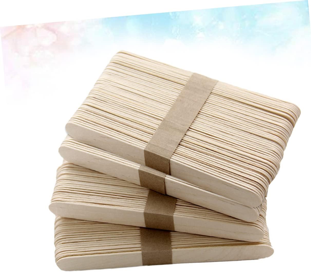 Gadpiparty 4bag Colored Wood Craft Sticks for Boy Girl DIY Non-Waxed Smooth Ice Pop Sticks for Classroom Projects Activities