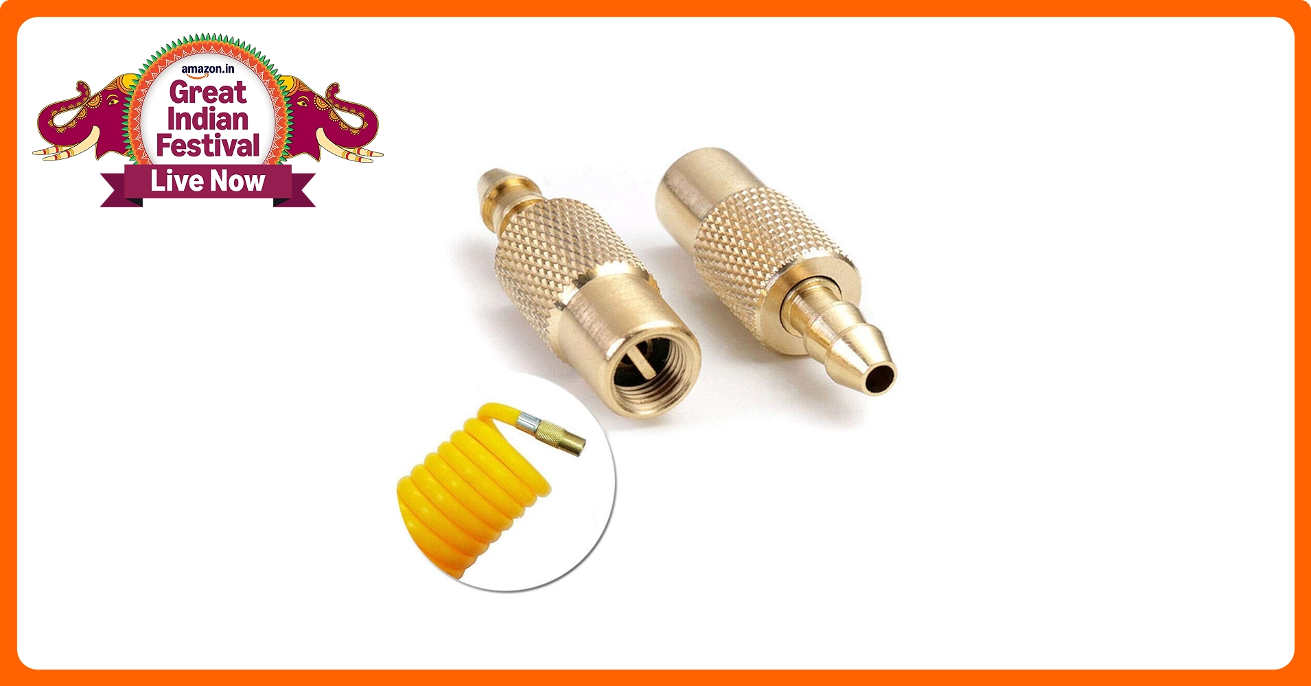 Ncheli Car Valve Lever Plug Air Chuck With Schrader Valve Adapter