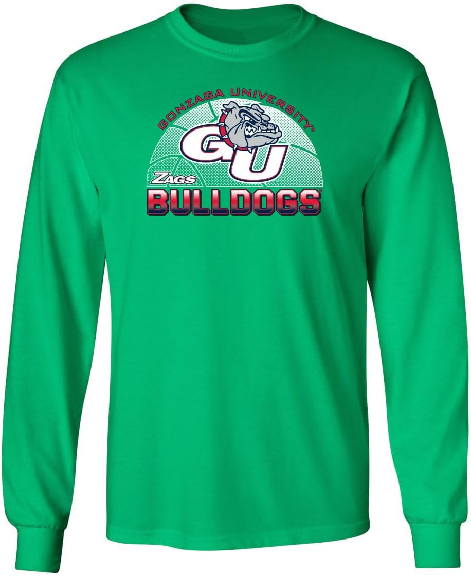 CornBorn Gonzaga Bulldogs Long Sleeve T-Shirts | Choose Your Design