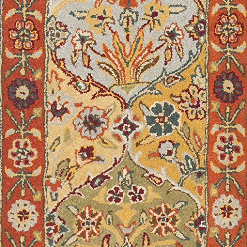 Tapete corredor oriental artesanal de lana 68x305 cm miniatura 6
