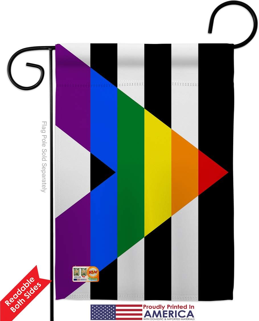 Straight Allies for Equality Garden Flag - Pack Support Pride Rainbow Love LGBT Gay Bisexual Pansexual Transgender Our Troops - House Banner Small Yard Gift Double-Sided Made in USA 13 X 18.5