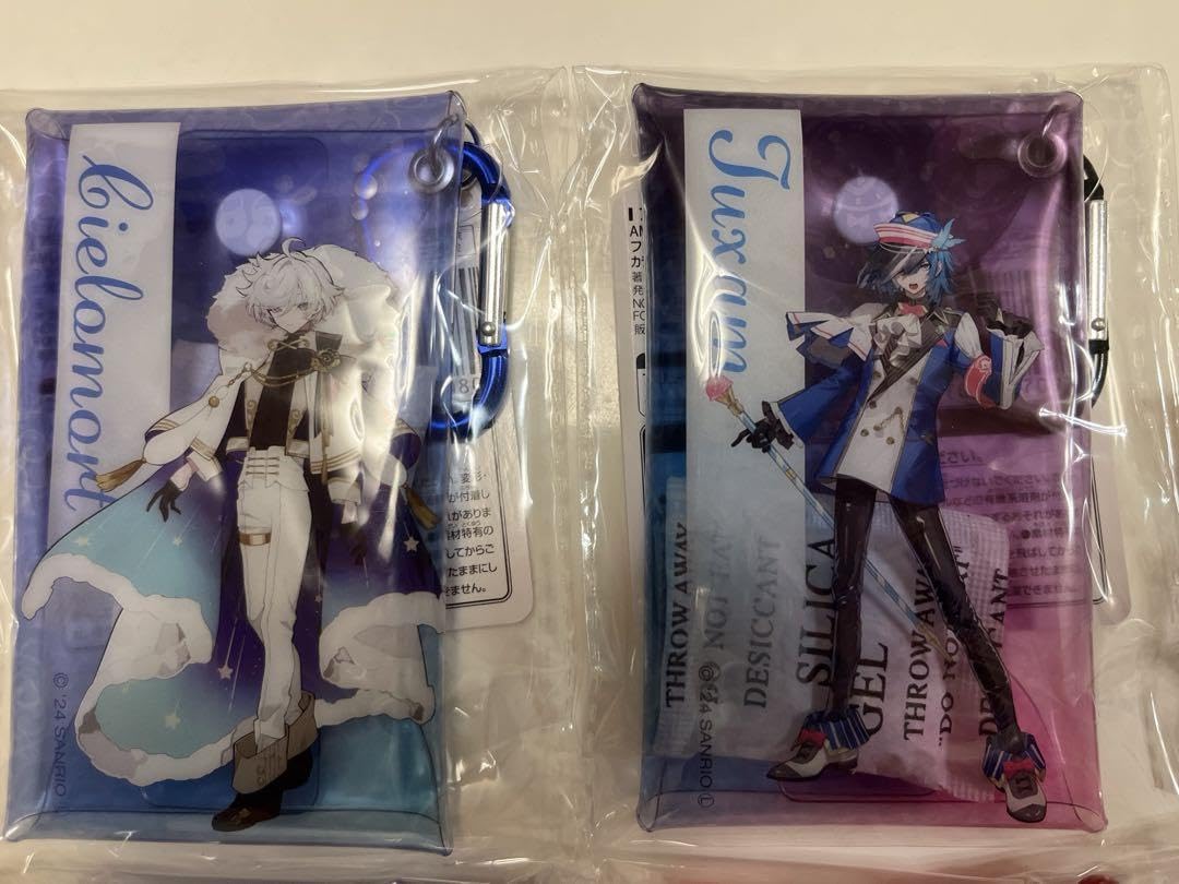 フラガリアメモリーズ カラビナ付き クリアケース 小物入れ