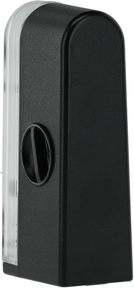 Wittner Metronome Taktell Piccolino Series 890 - Plastic Housing - Without Bell - Black - Mechanical Winding - No Batteries Required - Made in Germany