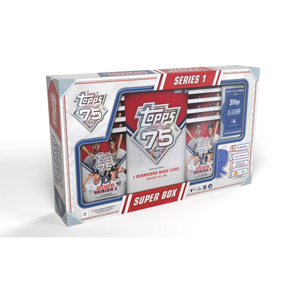セットトップスボックスです。 Amazon.co.jp: 2026 Toppsシリーズ 1-75周年記念 - スーパーボックス