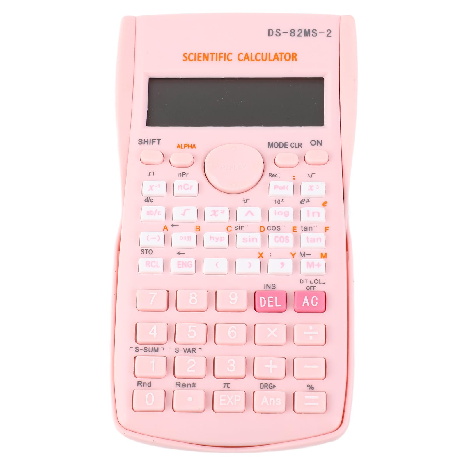 Calculadora científica, calculadora matemática de 12 dígitos y 240 funciones con pantalla grande, calculadora multifuncional con tapa dura deslizante para estudiantes, profesores y profesionales