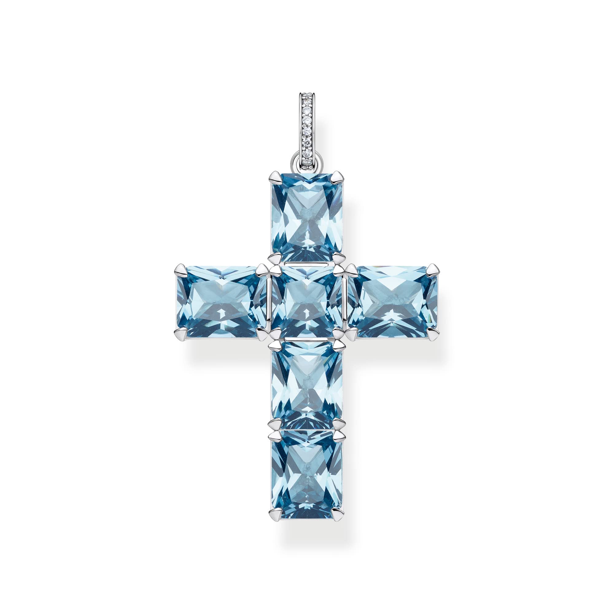 Mini Colgante en Plata de ley y Baño Oro con Circonita de 5mm.ESTRELLA