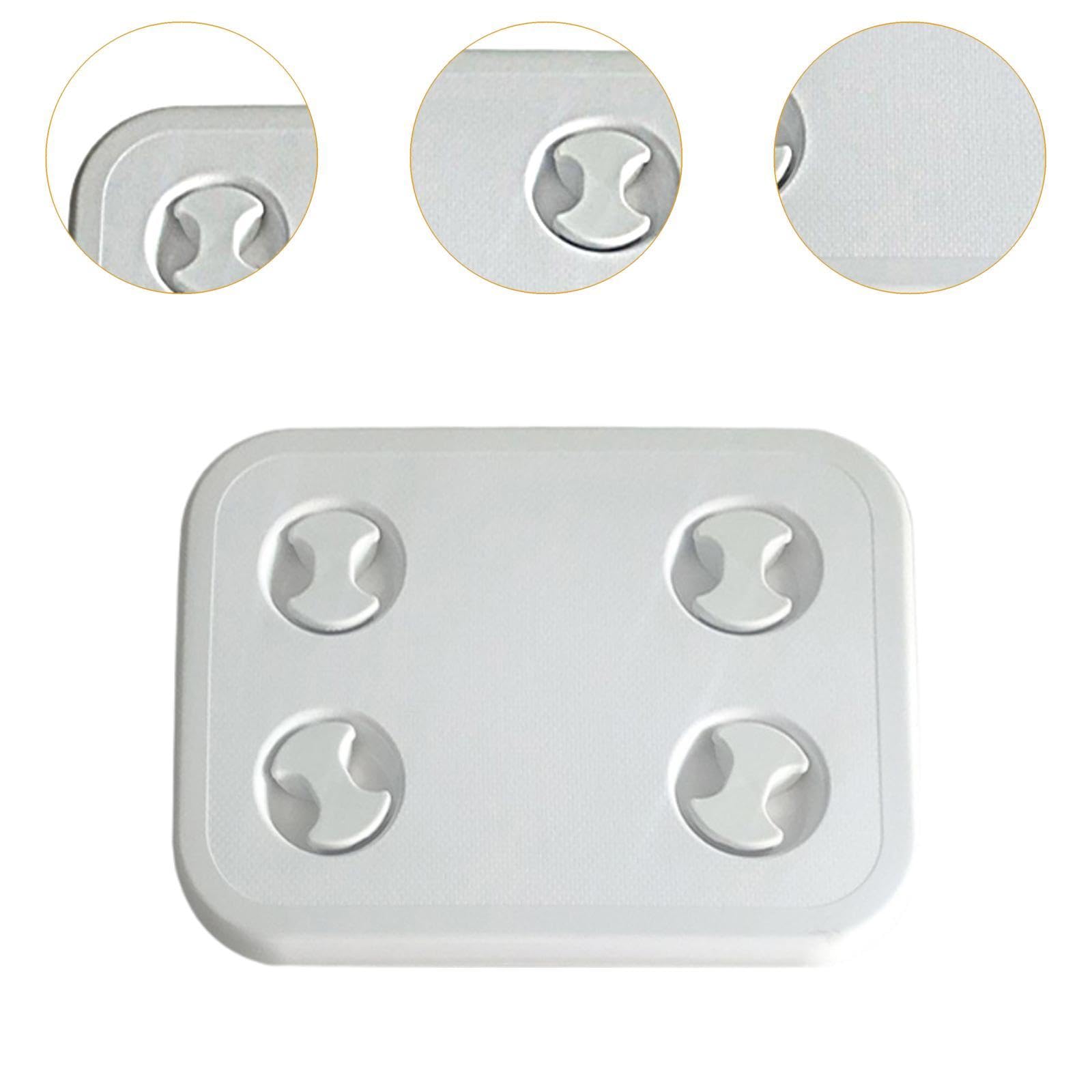 Vaveren Marine Deck Access Hatchway Accessories, Convenient, Easy to Use Parts Practical Boat Deck Plate Heavy Duty for Yacht
