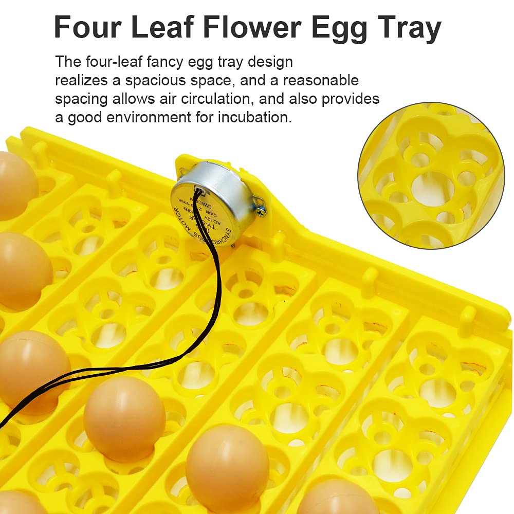 Bandeja de Huevos para incubadora, giratoria, automática, con Motor, para Pollos, Patos y pájaros (220 V)