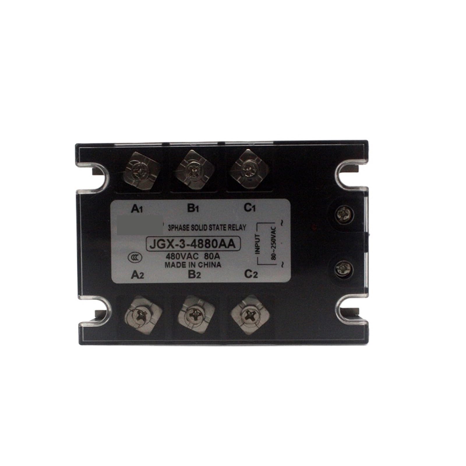 Solid State Relay triphasé JGX-3 480VAC AC control AC 80AA pour armoire électrique