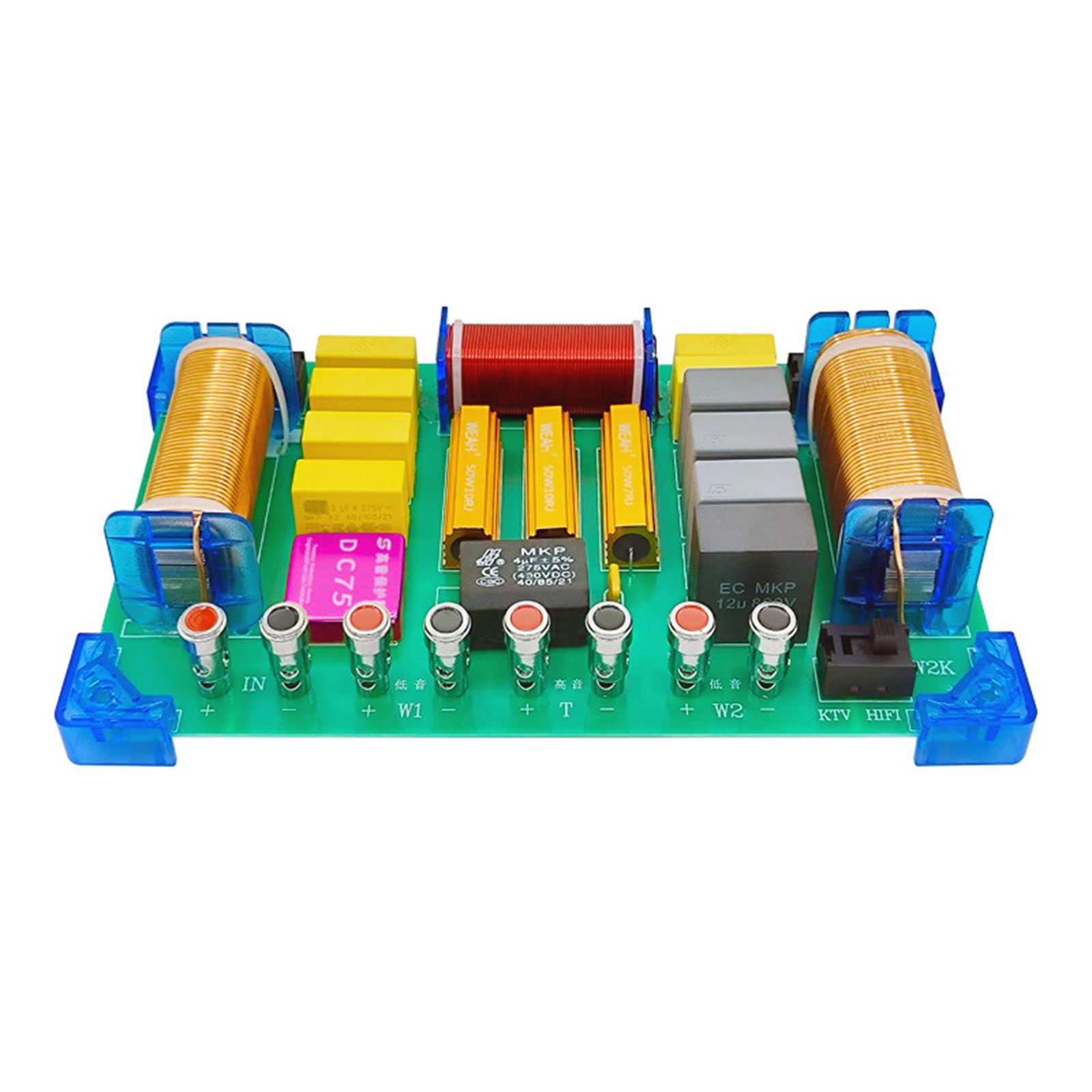 1000 W 3 vie Crossover Board, 1 alta e 2 divisori a bassa frequenza, altoparlante KTV palcoscenico, filtro, protezione docente