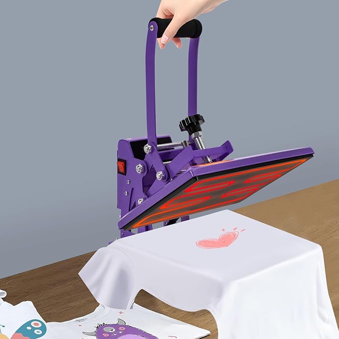 Prensa Térmica Sublimadora Industrial Digital para Camisetas, Puzles miniatura 9