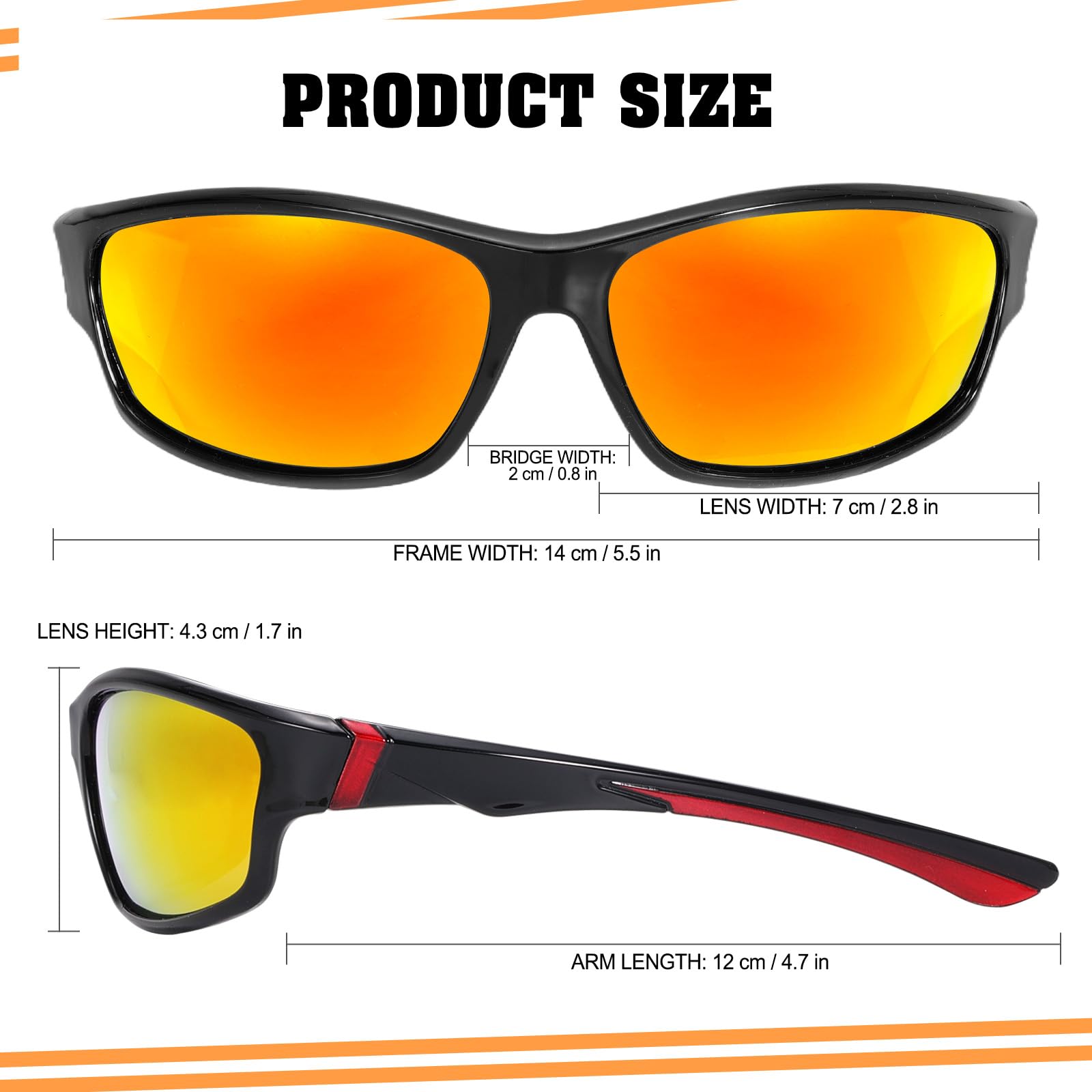 4 sztuki okularów przeciwsłonecznych dla mężczyzn, polaryzacyjne, sportowe okulary przeciwsłoneczne dla mężczyzn, okulary rowerowe damskie, szybkie okulary ochrona UV400 do biegania, jazdy