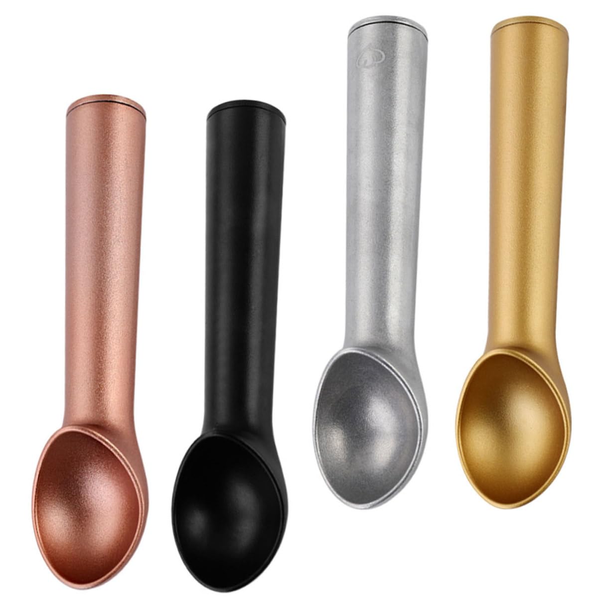 VALICLUD 4pièces Cuillère à Glace Multifonctionnelle Aluminium Cuillère à Fruits Et Pastèque Pratique Pour Cuisine Pâtisserie