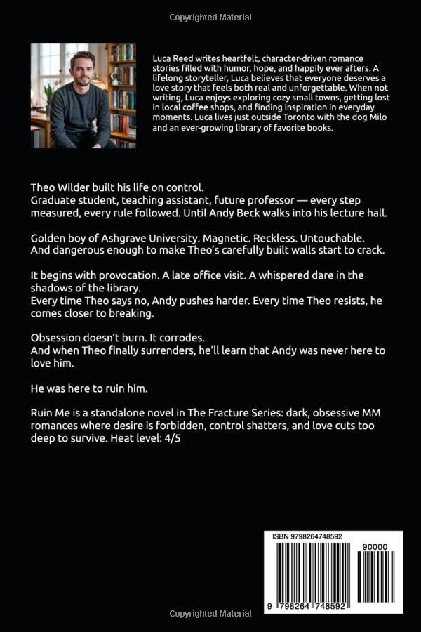 Ruin Me: An MM Dark College Romance with Obsession That Shatters Control (Fracture) - Image 2