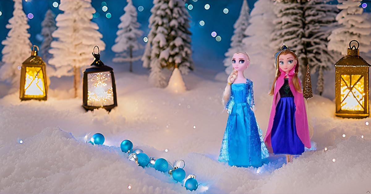 YUNICRON MAX Elsa Anna Sisters Doll with Snowman (B0BKWWVLGT) Amazon Price History, Amazon Price Tracker