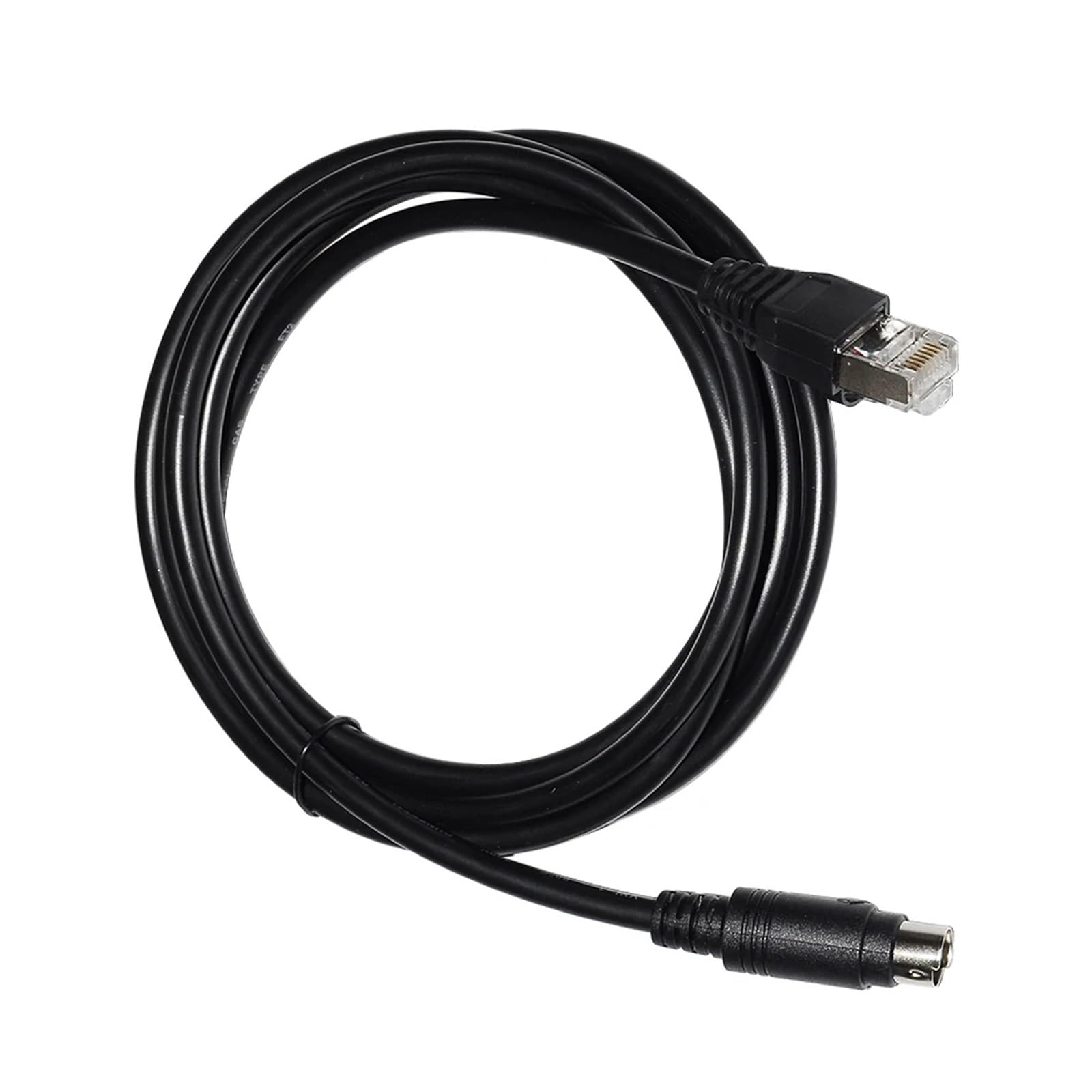 Cable de comunicación de programación RS422, conector macho RJ45 a Mini Din 8P MD8(3 metres)