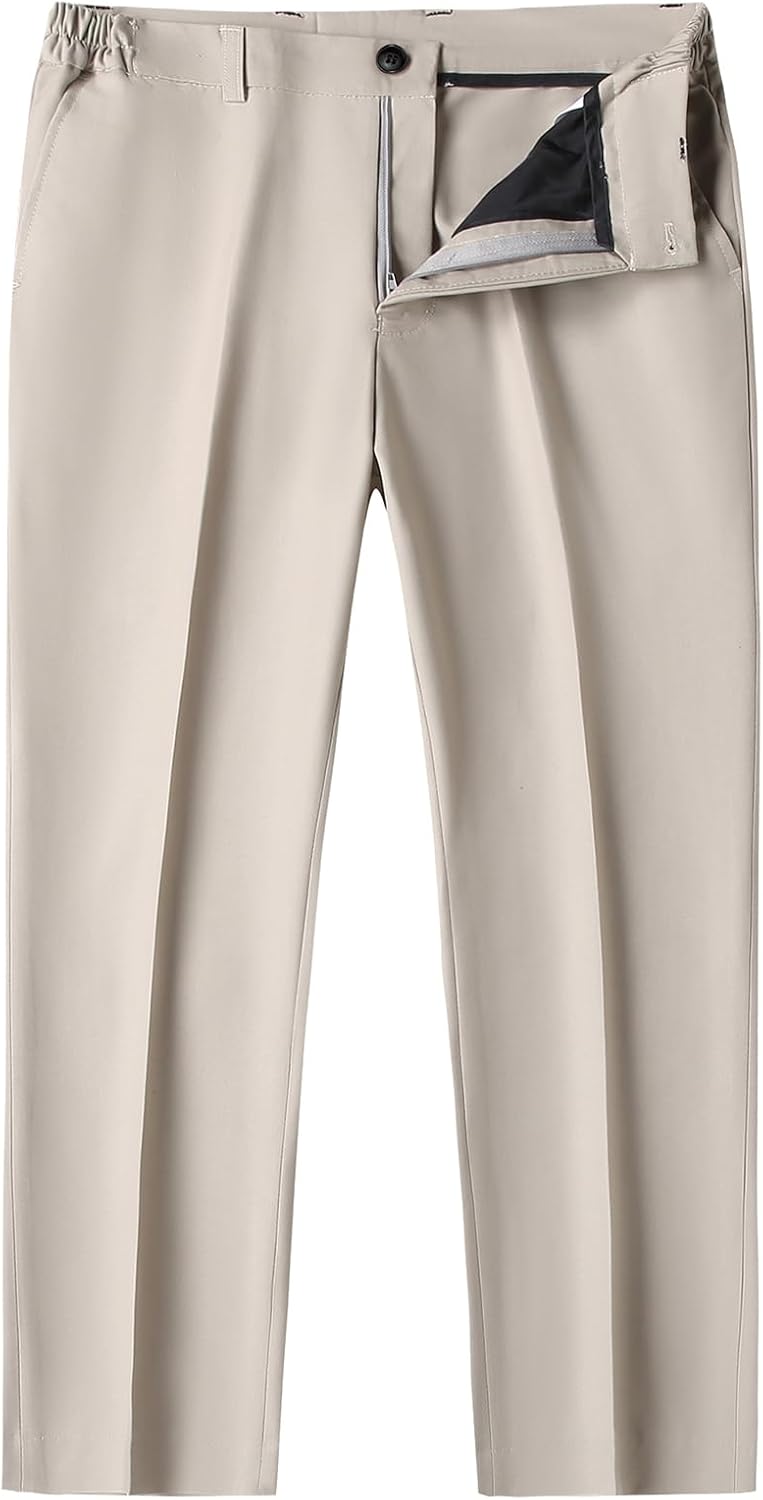 Lamgool Boys Tuxedo Suit 3 Piece Slim Fit Set with Blazer Jacket Vest Pant Kids Formal Outfit for Wedding Prom Size 6-20 - Image 6