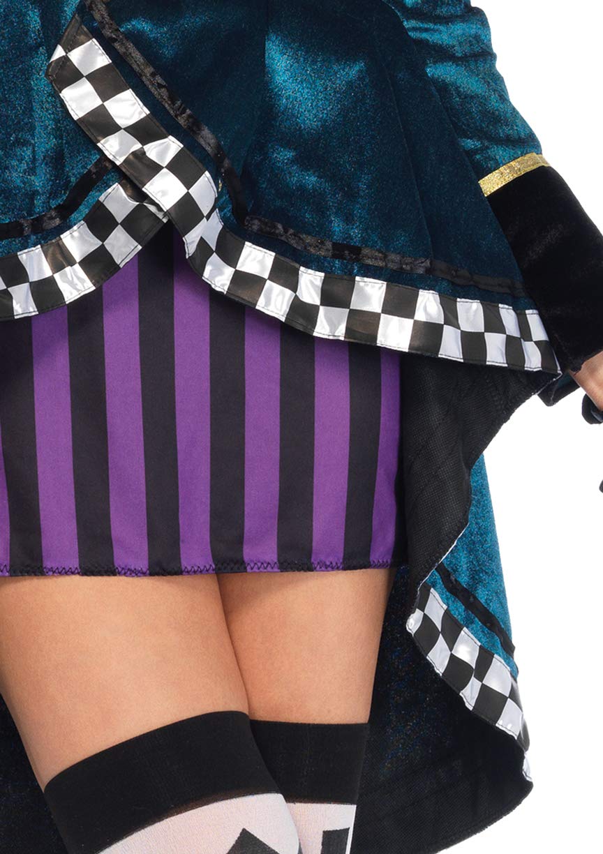 LEG AVENUE Damen Delightful Hatter Kost me, Mehrfarbig, Größe: L (EUR 40)