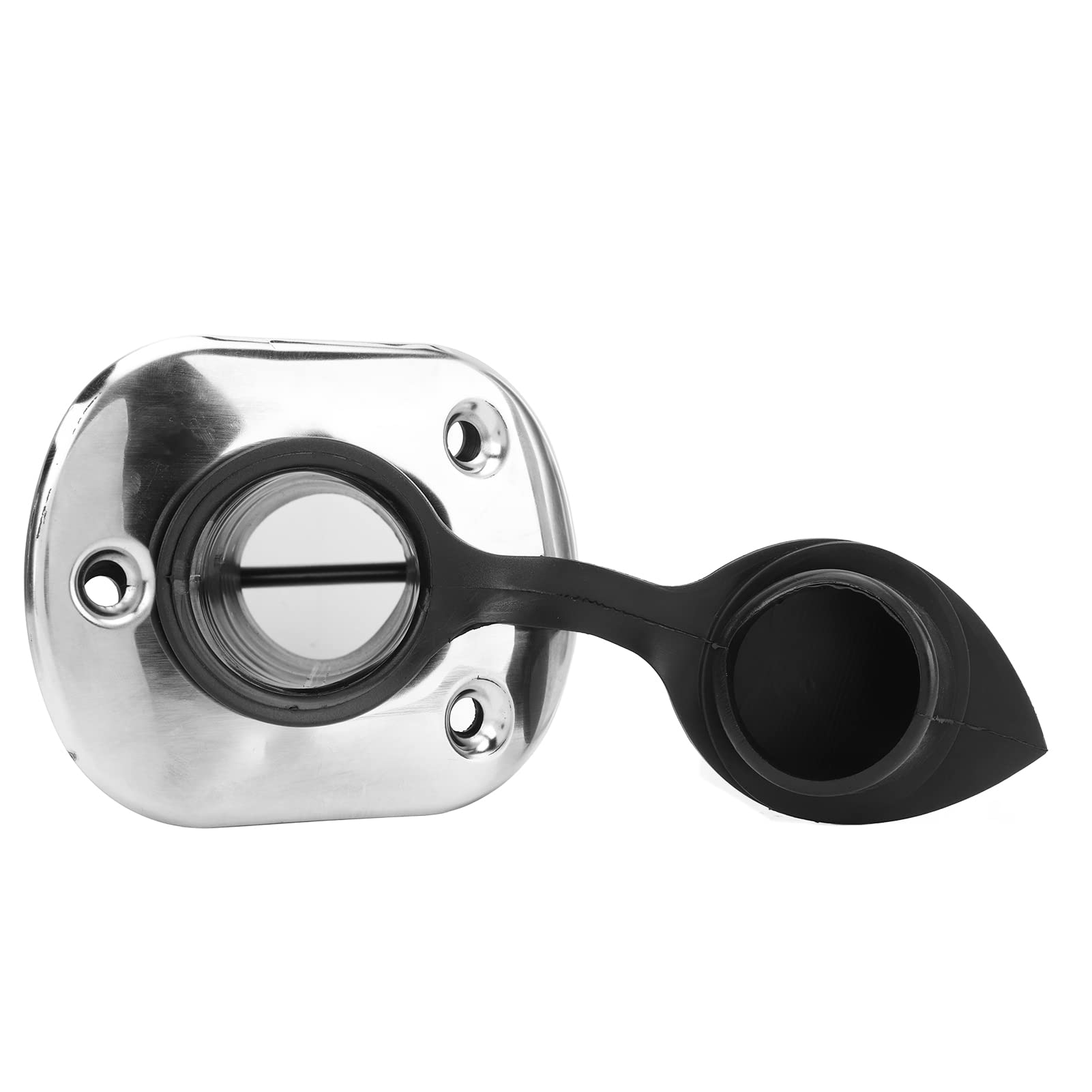 Porte Canne Bateau, Porte Canne A Peche, 2 pcs Porte-Canne à pêche encastré antirouille Bateau Porte-Canne à pêche en Acier avec 6 vis Support Canne A Peche Support De Canne À Pêche