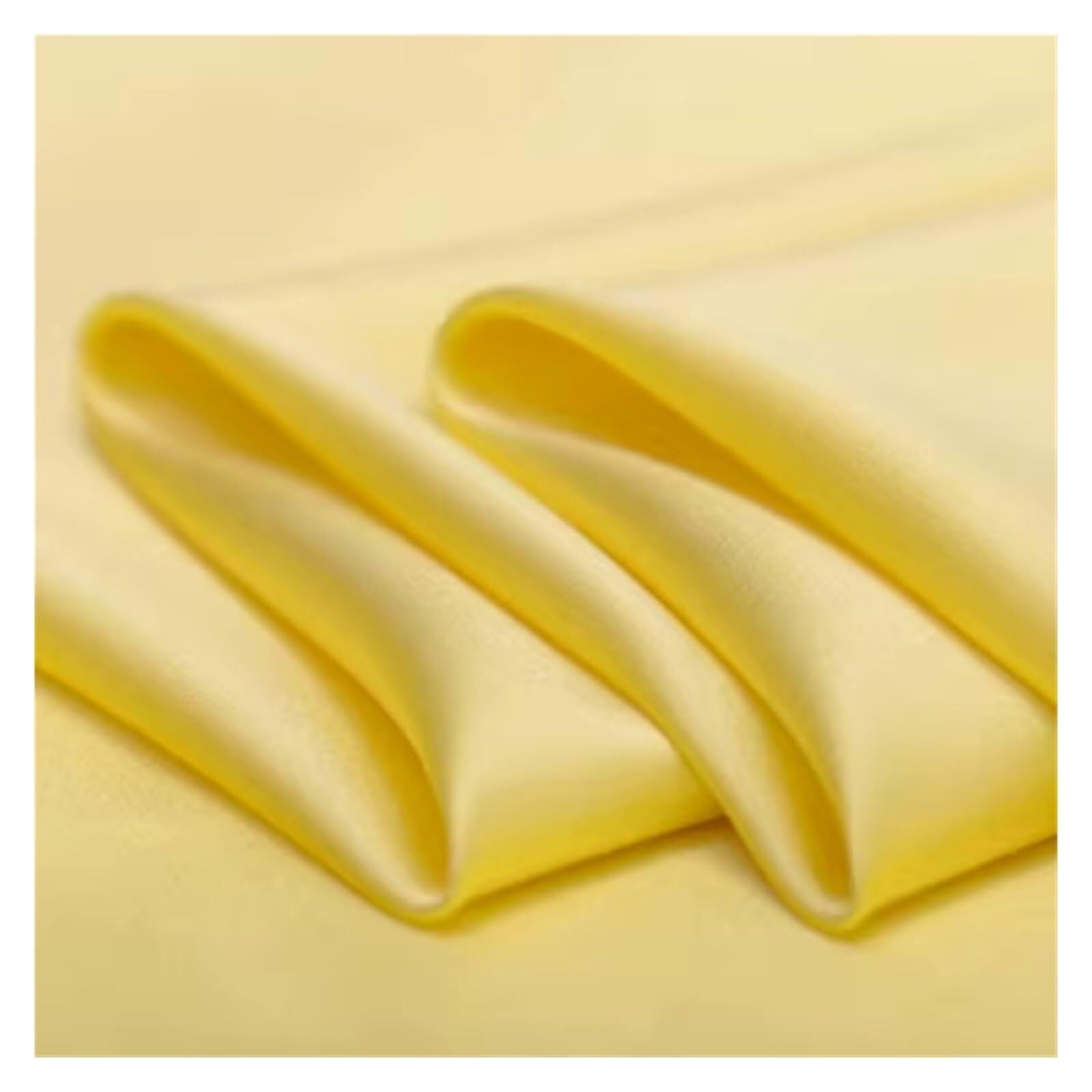 Telas Tela De Crepé Gasa Satinada Pura Gama Alta, 5/10m, Costura Sedosa, Camisa, Vestido, Moda, Azul, Negro, Blanco Por Metro(A5,150cmX10M)
