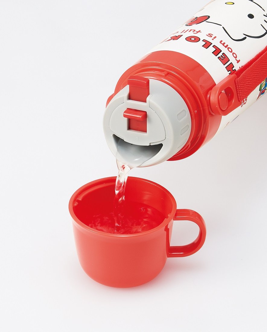 Amazon｜スケーター (skater) 2WAY コップ付き 水筒 ステンレスボトル