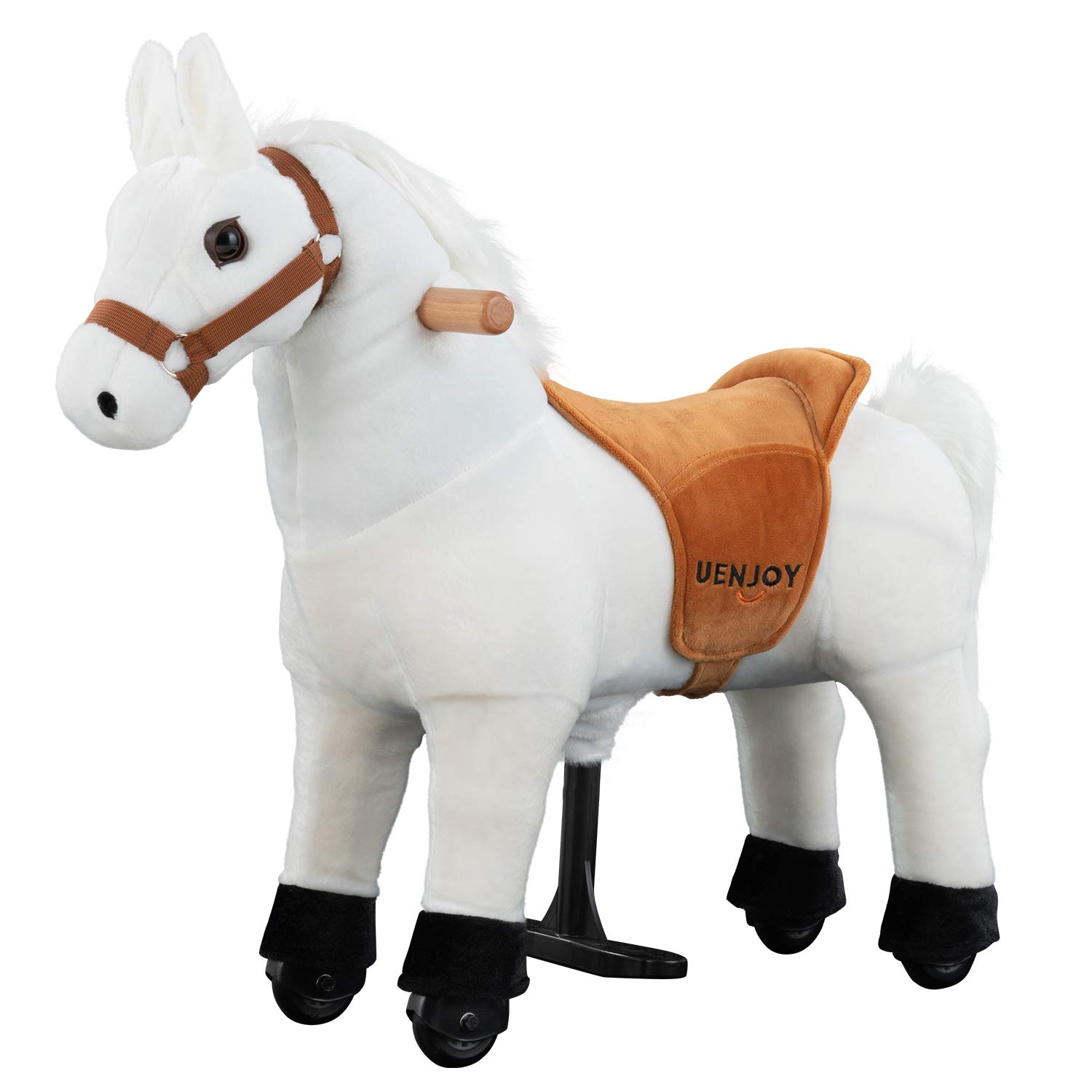 stuffed riding horse