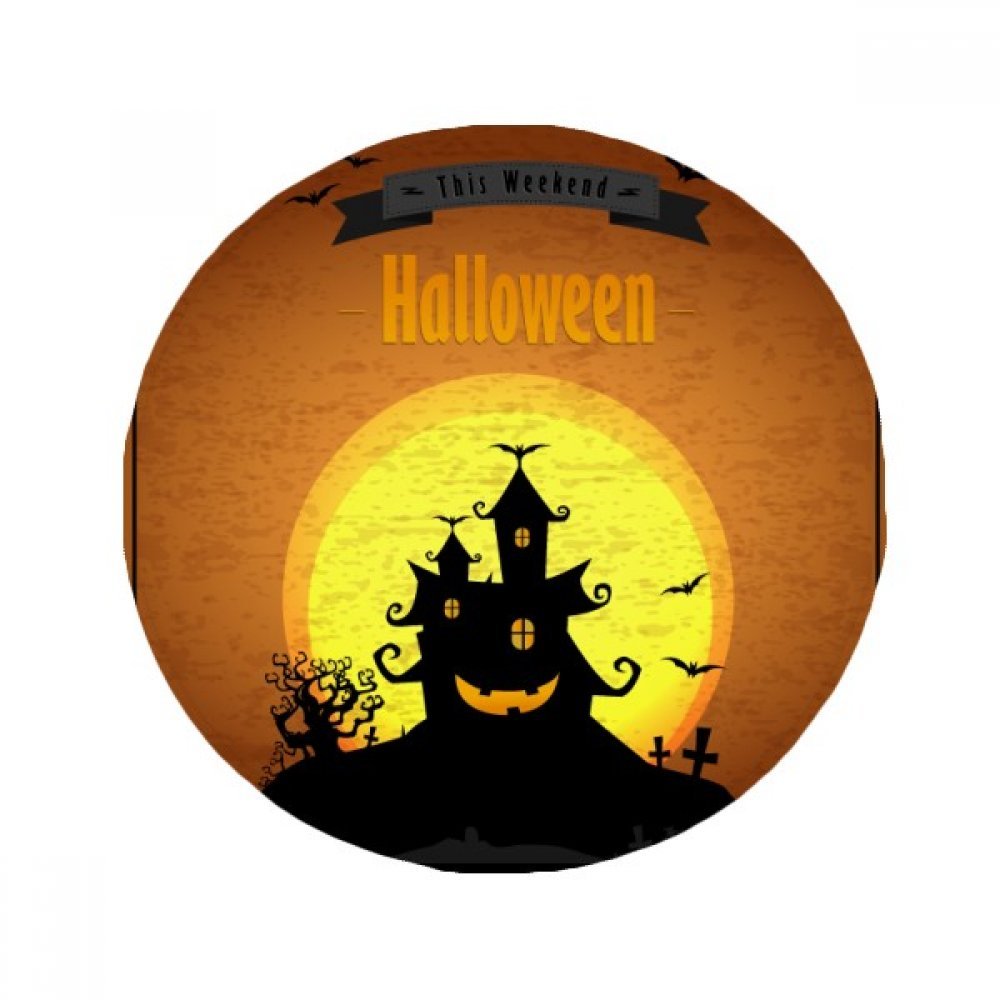 Tapis Halloween 50x50cm cadeau idéal pour décoration d'automne