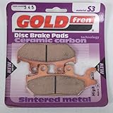 Plaquette de frein Gold Fren compatible avec Quad Yamaha 700 YXM E Wolverine R 2016 AVG / YXE70WPHG