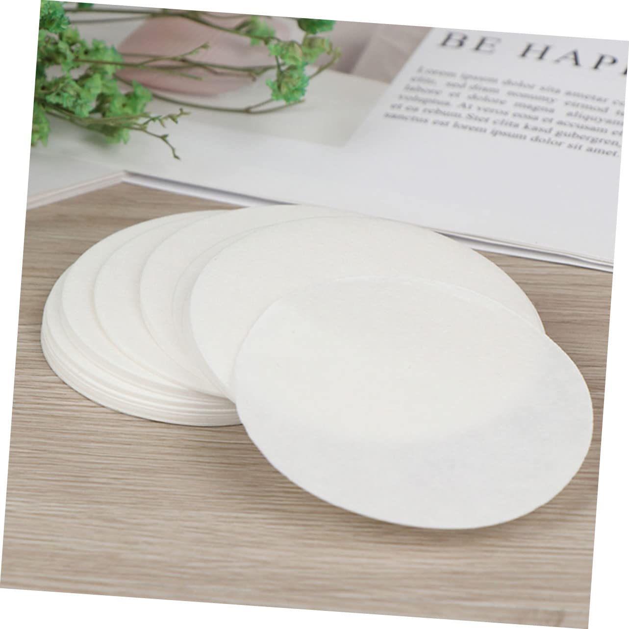 Ciieeo 3sets Qualitative Filter Lab If Filters Round Oil Filter Paper Filter Discs Oil Test Paper Discs Filter Paper Cellulose Filter Filtration Paper 100sheets*3
