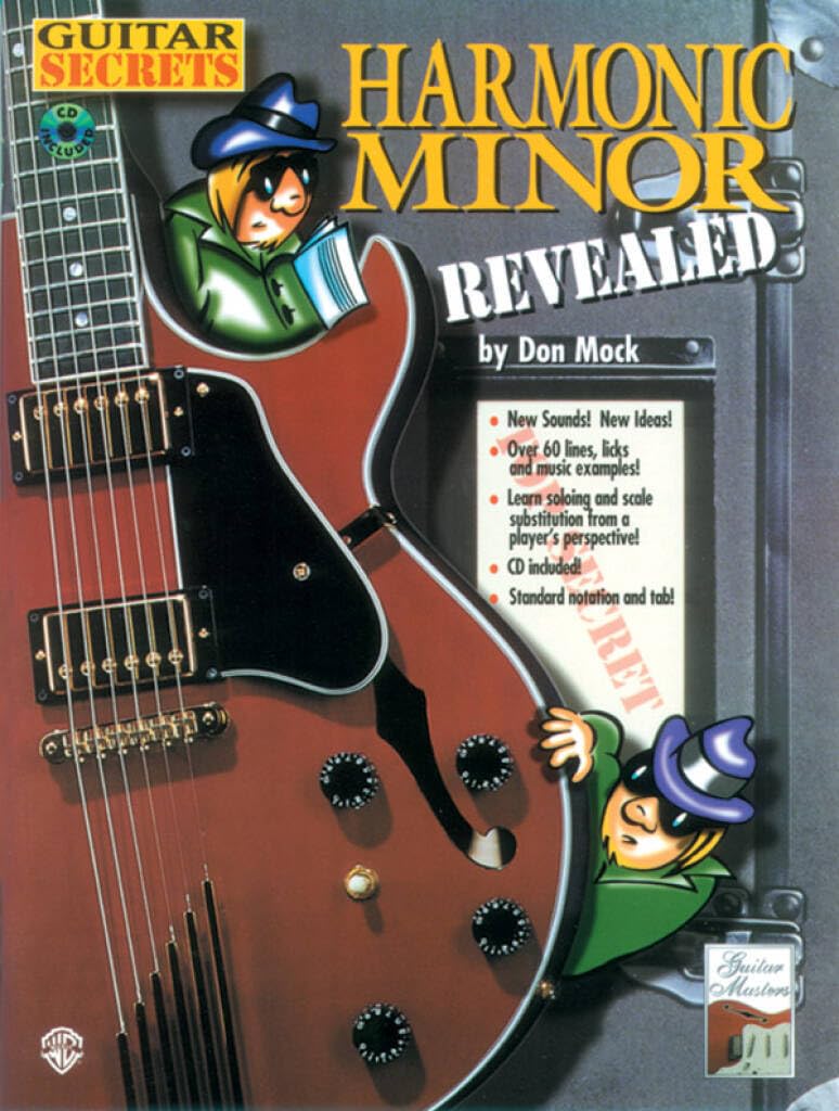 Guitar secrets revealed Livre tablatures guitare avec CD apprentissage improvisation