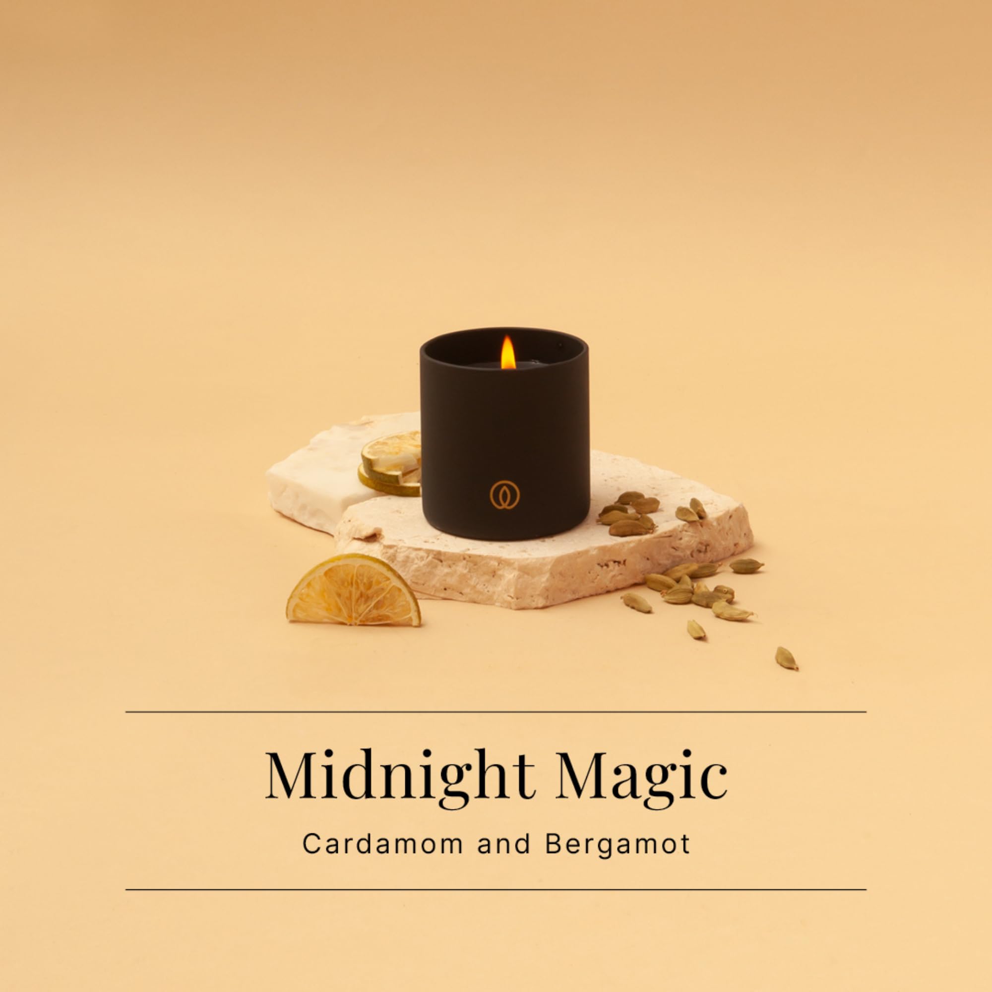 Spaas 6 candele profumate Glow ± 35 ore, Midnight Magic, Cardamomo e Bergamotto
