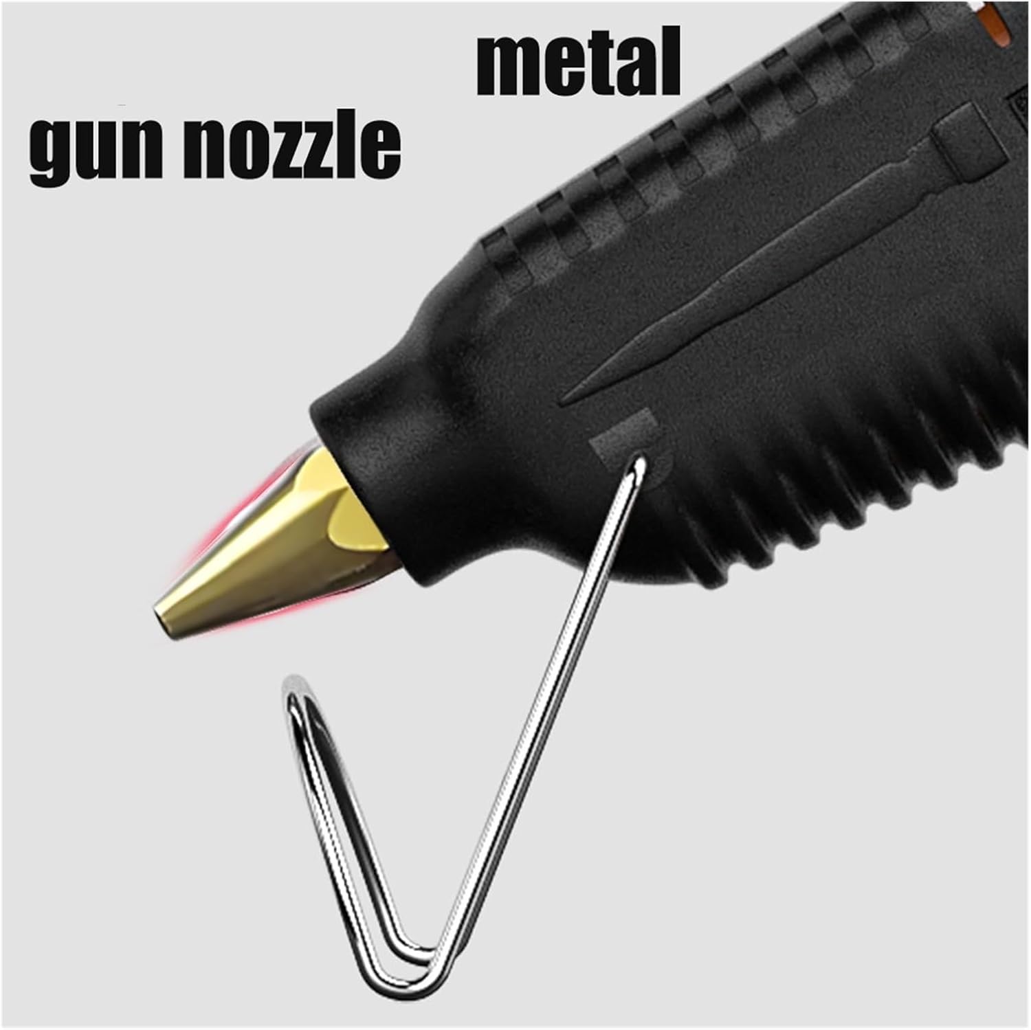 Glue Gun, 150W Hot Melt Glue Gun 11mm Sticks Industrial Guns Heat Temperature Thermo Electric Repair Tool,for Crafts DIY Arts