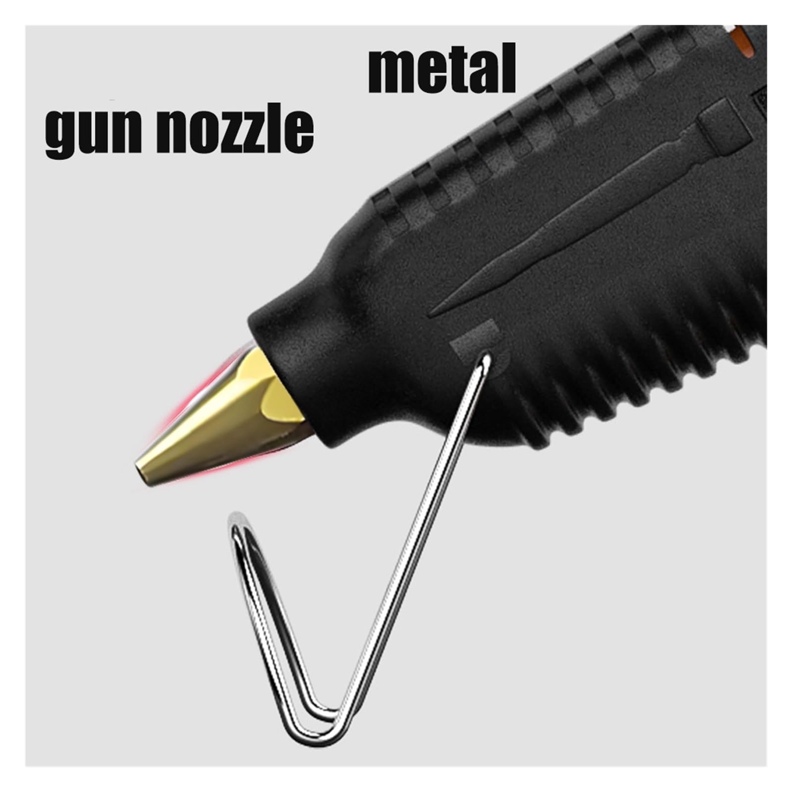 Bezprzewodowy pistolet do klejenia Pistolet do kleju na gorąco 150 W, sztyfty 11 mm, pistolety przemysłowe, narzędzie naprawy termoelektrycznej,do szybkich napraw w domu