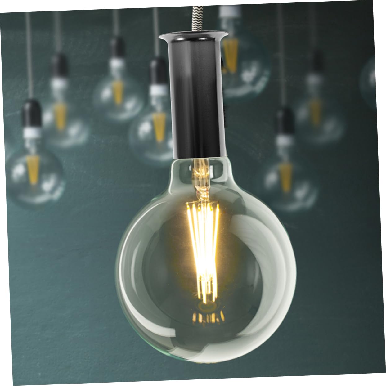 POPETPOP 15piezas Fundas para Portalámparas Colgantes Tapas Metálicas para Lámparas de Techo Accesorios de Iluminación para Lámparas Colgantes