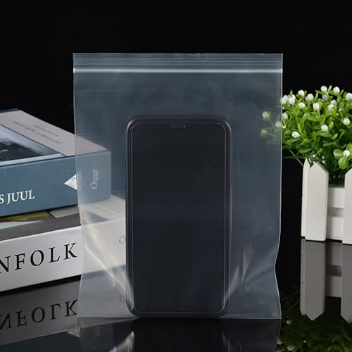 Miniatura 7 de 160 bolsas transparentes con cremallera de 5 x 7 pulgadas, pequeñas bolsas de plástico para joyas, alimentos, manualidades, embalaje, bricolaje,