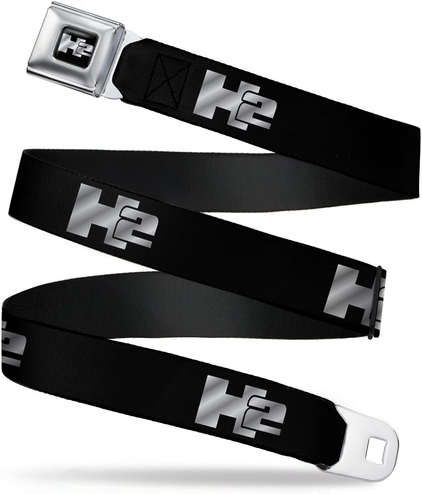 Buckle-Down Men's Seatbelt Belt H2 Hummer Wh2001