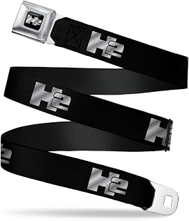 Buckle-Down Men's Seatbelt Belt H2 Hummer Wh2001