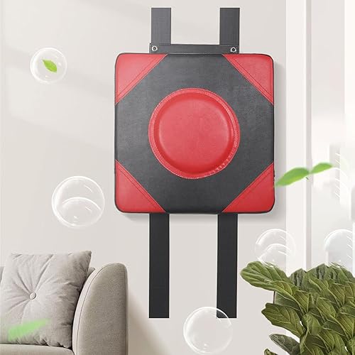 Miniatura 3 de Punch Wall Pad Wall Punch Focus Target Pad Wall Target Stick Wall Fighting Pad Boxing Pad para entrenamiento Altura ajustable Cuero Bolsa de esponja