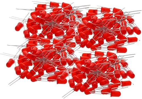 Miniatura 5 de Othmro 4 cuentas de lámpara LED, chip LED redondo amarillo de alta potencia de 1 W, bombilla de chip de lámpara LED de 20-40 mcd, luz LED con