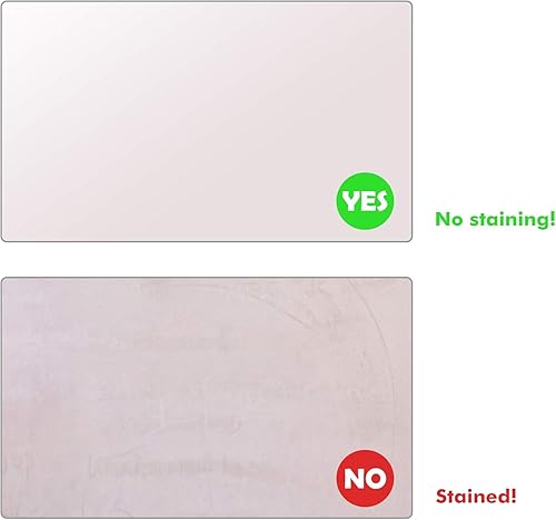 Miniatura 5 de LLPT Hojas magnéticas de borrado en seco, 6 paquetes de 5.9 x 8.3 pulgadas, reutilizables, lavables, sin adhesivo, notas adhesivas recortables para