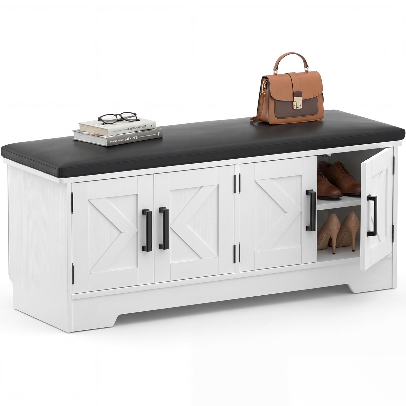 Armocity 43.3" Farmhouse Bench