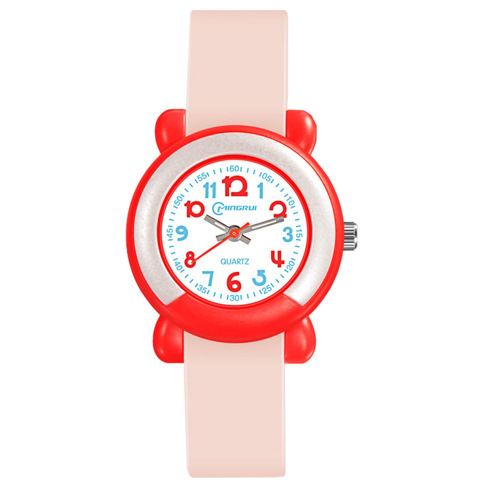 Buy Digital waterproof Watches for kids 3D Cute Cartoon 7 Color Lights