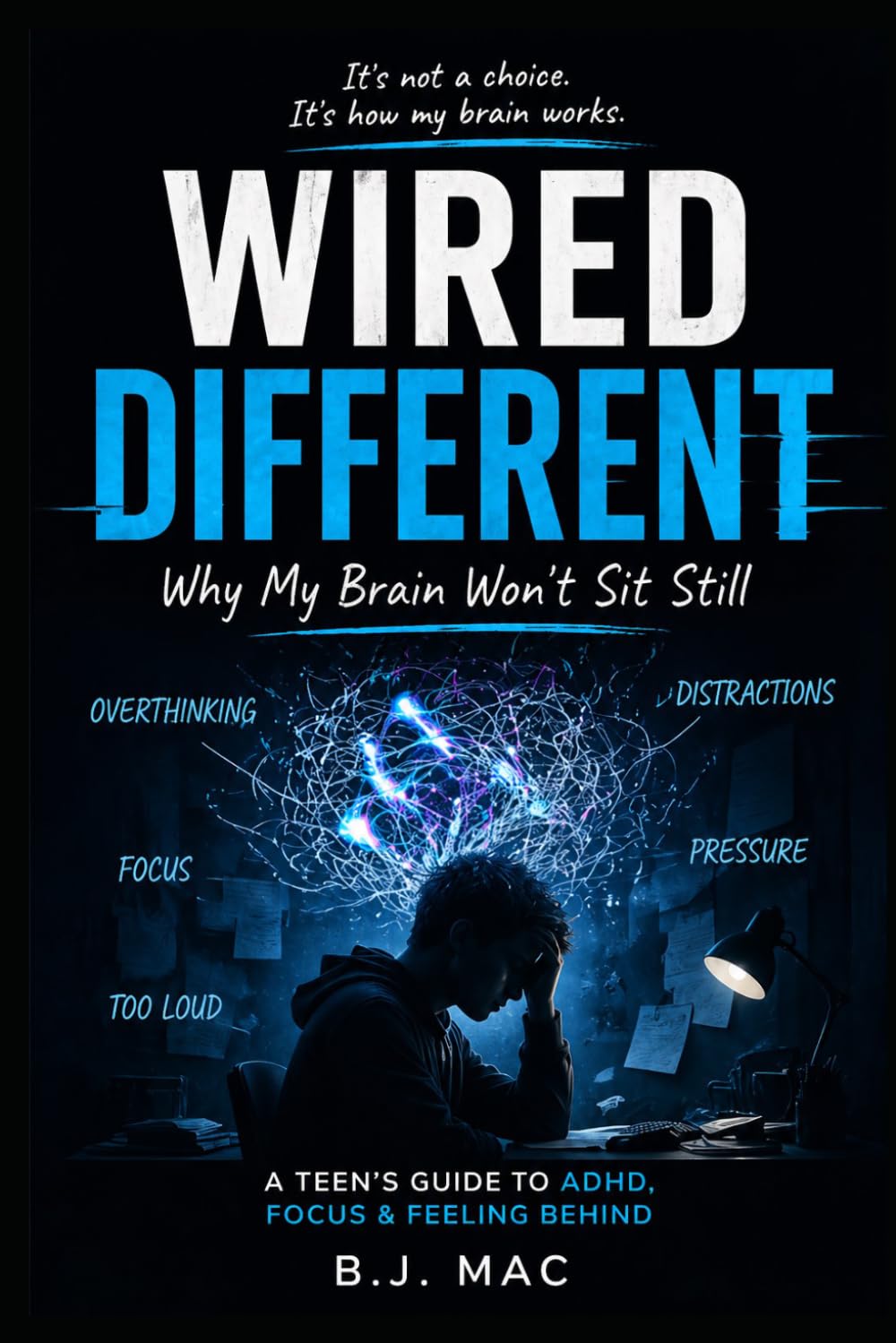 Wired Different (Teen Edition): Why My Brain Won’t Sit Still — A Real-Life Guide to ADHD, Focus, and Feeling Behind