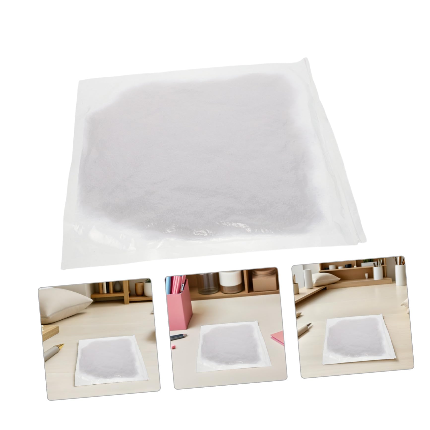 Relleno de Algodón 600g para Muñecos y Peluches DIY, Blanco