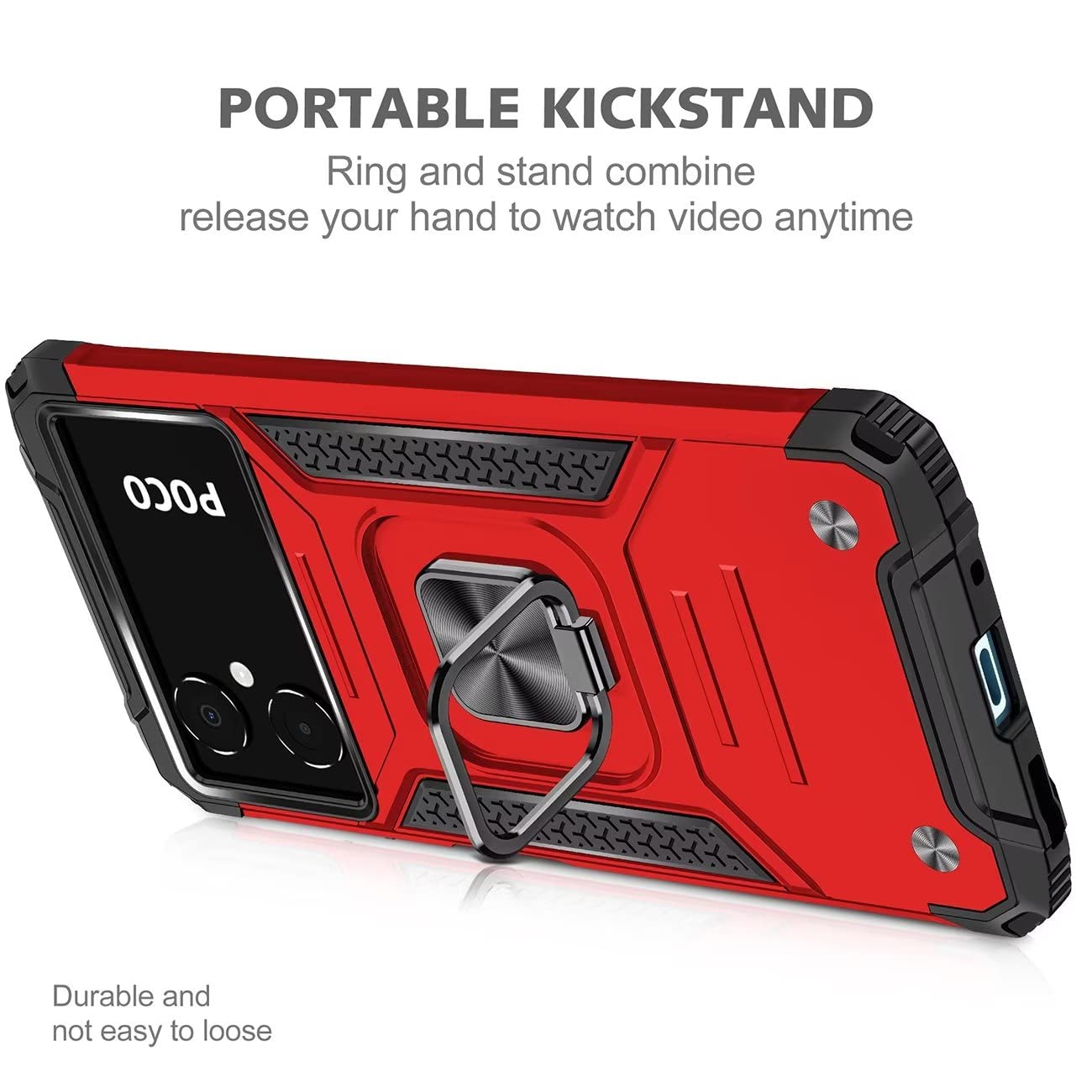 SEAHAI Cover per Xiaomi Poco M5 / Xiaomi Poco M4 5G, Custodia