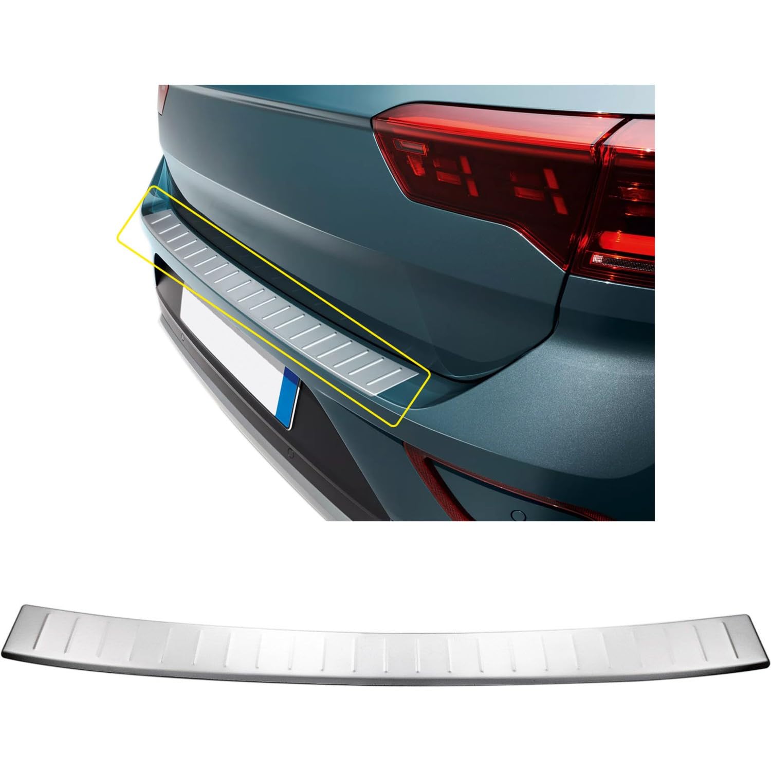 Protezione paraurti posteriore cromata per T-Roc [2017+]