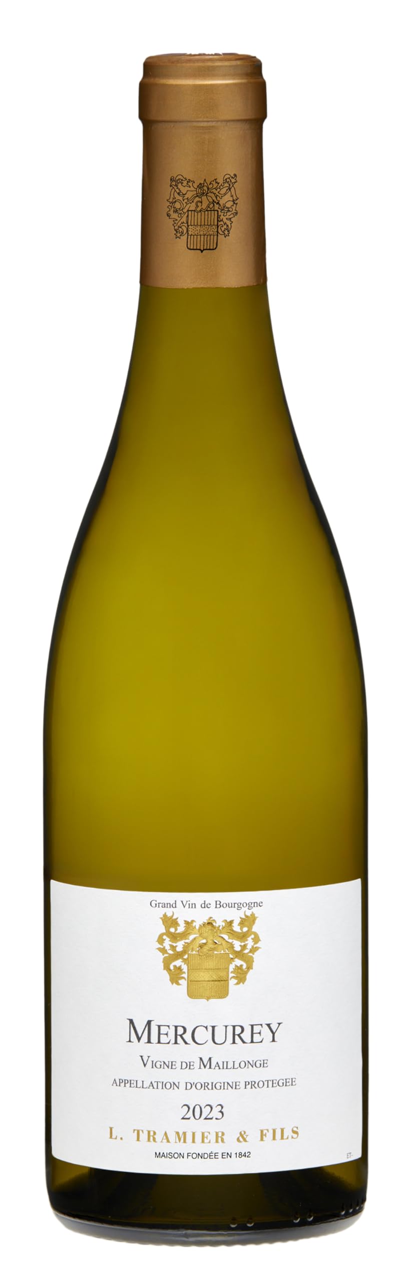L Tramier & Fils Burgundy Mercurey 'Vigne de Maillonge' 2023 Chardonnay White Wine - 75cl