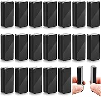 Vista 8 de 16 piezas de pesas para cortinas al aire libre, resistentes e impermeables, magnéticas, para decoración del hogar, cortinas de ducha, cortina Negro